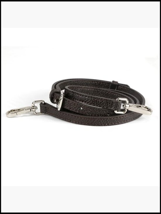 Leather Shoulder Strap Kit Adjustable Crossbody Bag Strap Solid Cowhide main image 5